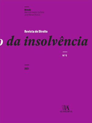 cover image of Revista de Direito da Insolvência n.º 5 (2021)